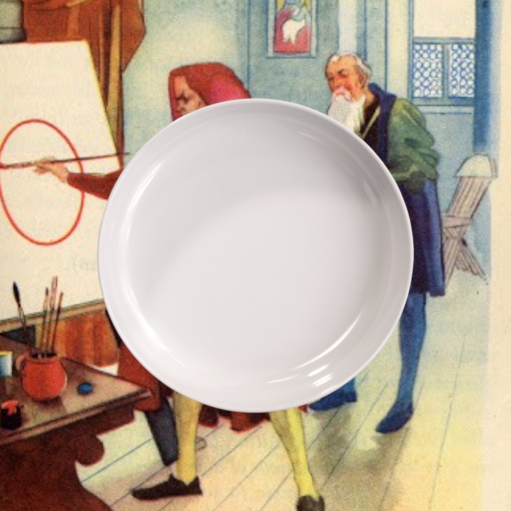 Assiette creuse "Giotto" - 19 cm – Image 1