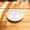 Oval Bis - Oval dish with 2 compartments 30.5x22 cm - Thumbnail Image 1
